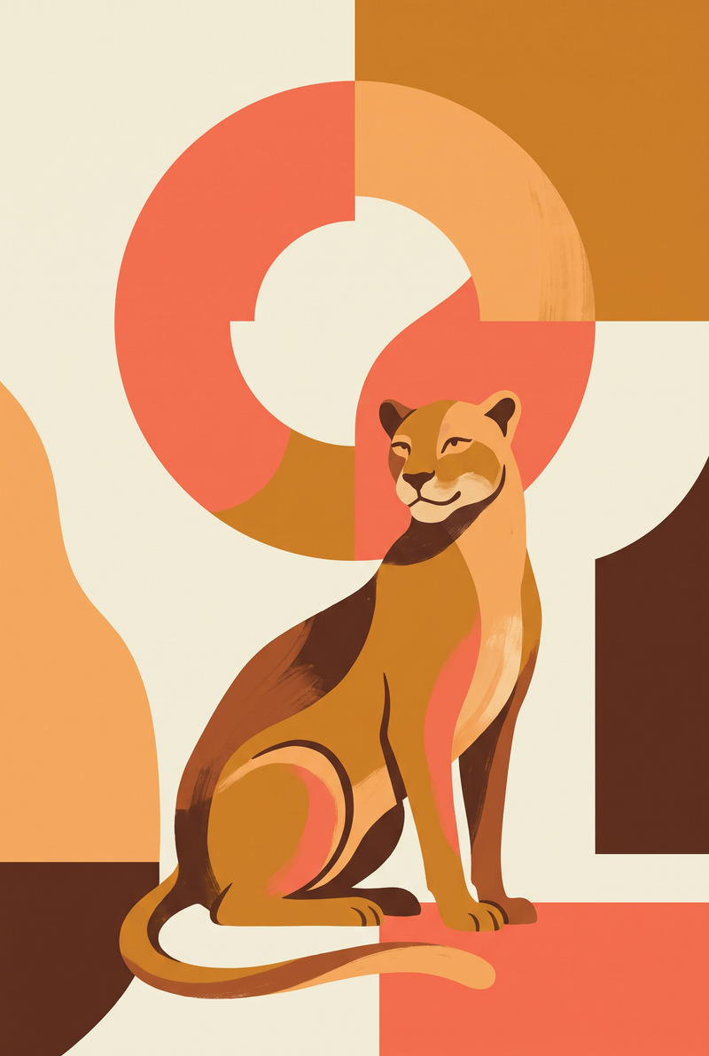 Leopardious — AI wall art print | Artisto Studios