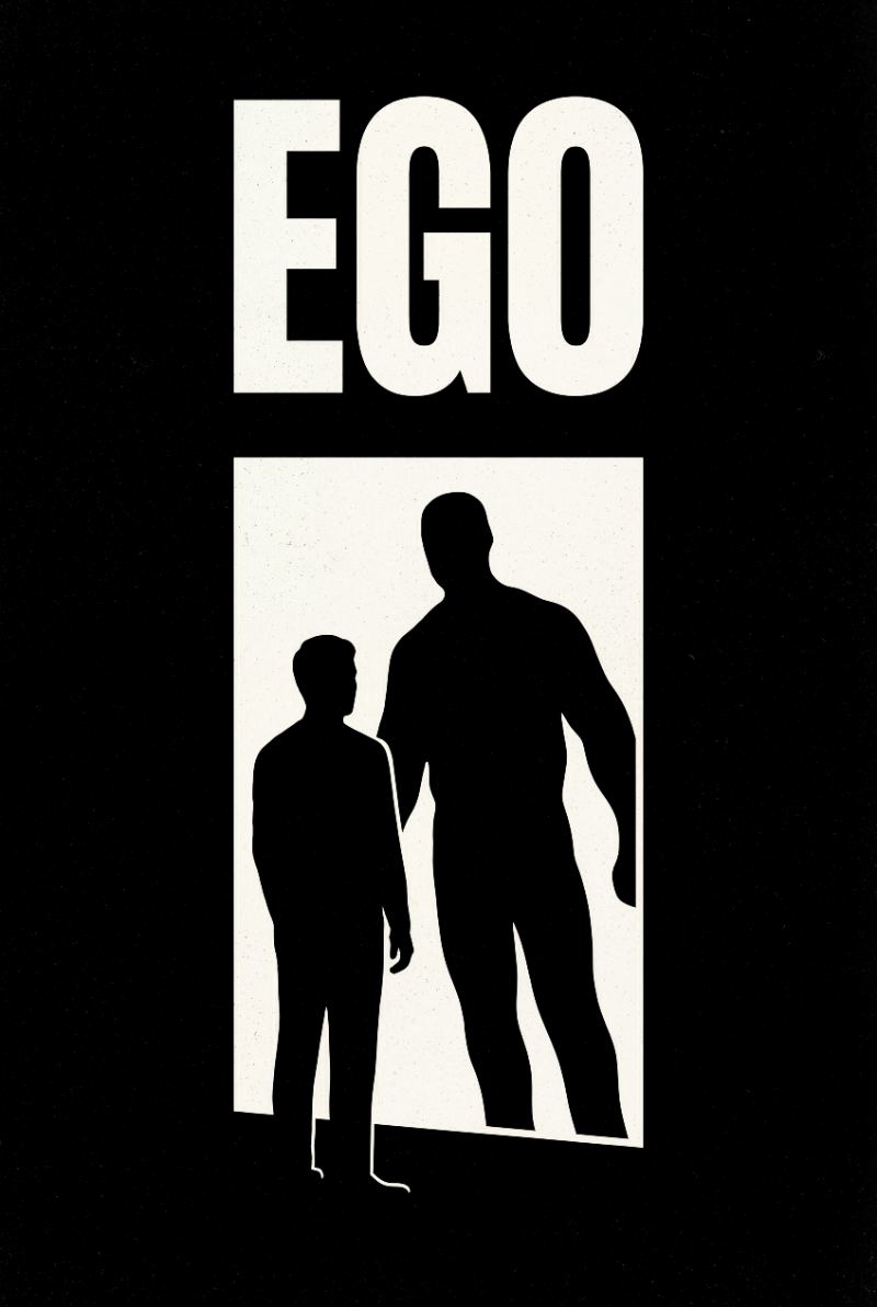 EGO — AI wall art print | Artisto Studios