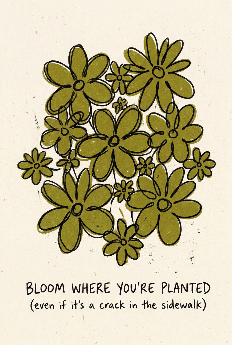 Bloom — AI wall art print | Artisto Studios