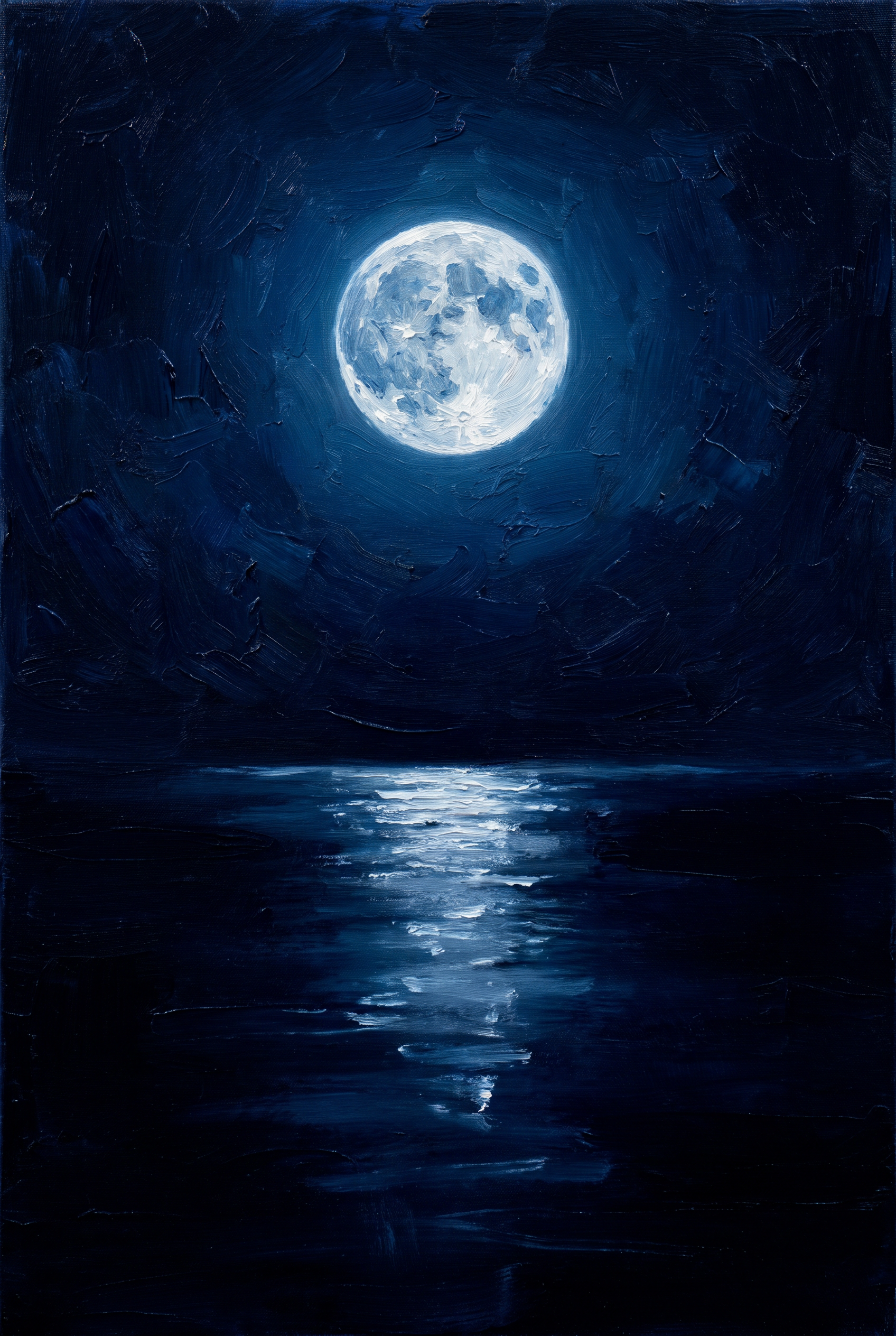 Moon Over Still Water