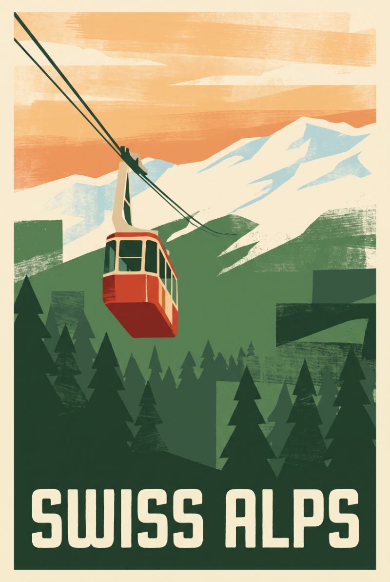 Retro Wall Art Prints | Artisto Studios