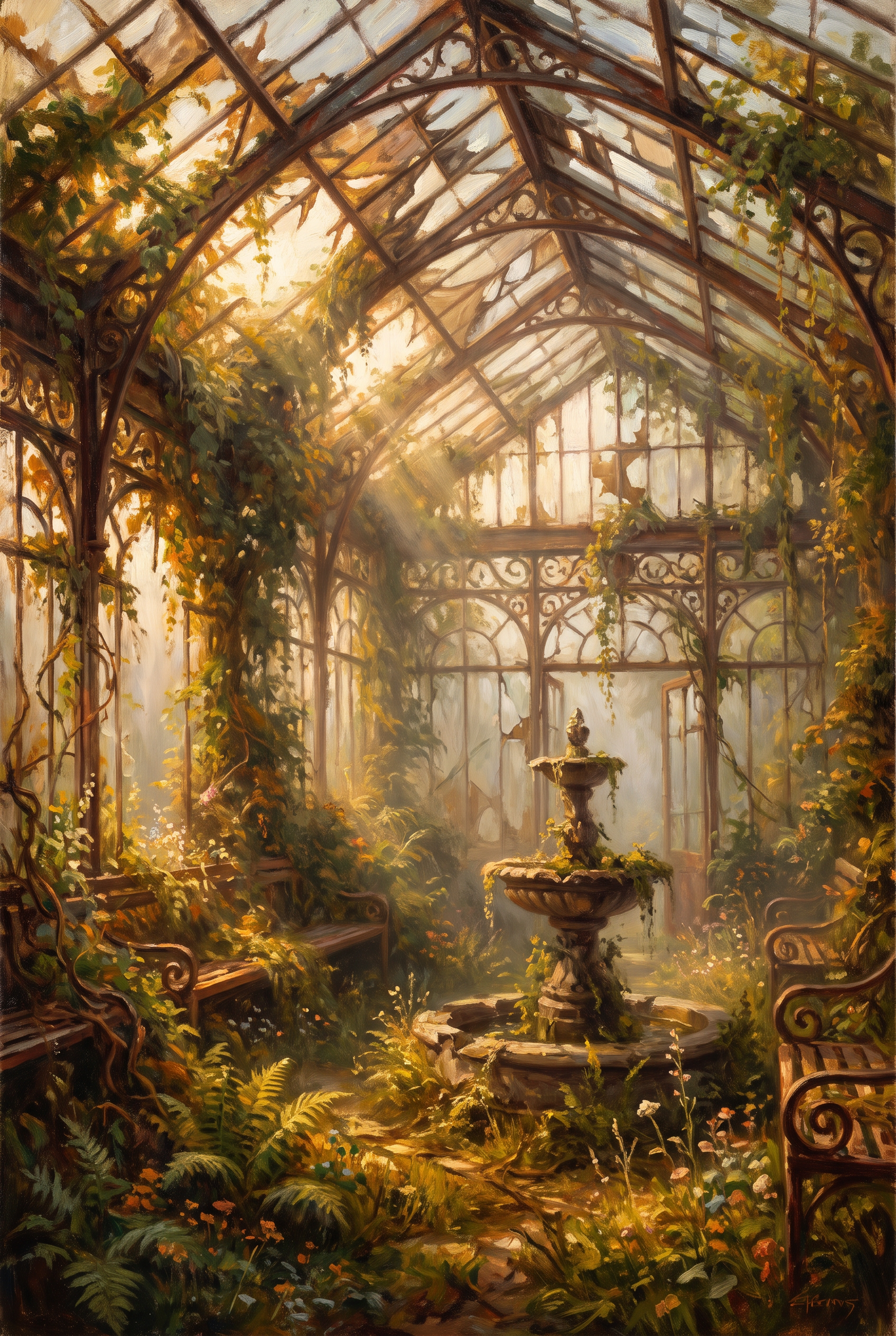 Iron Garden Light