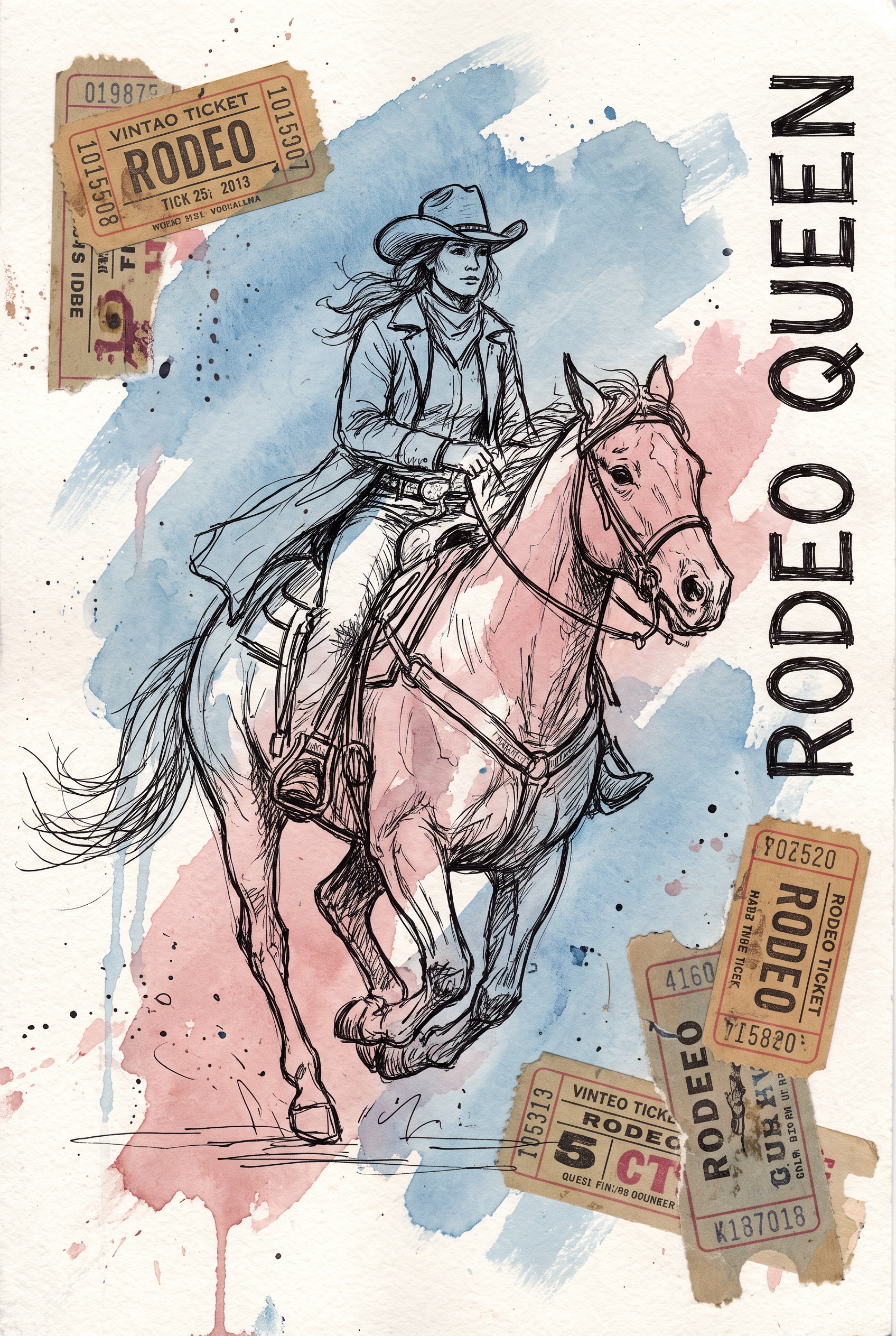 Ticket Stub Gallop