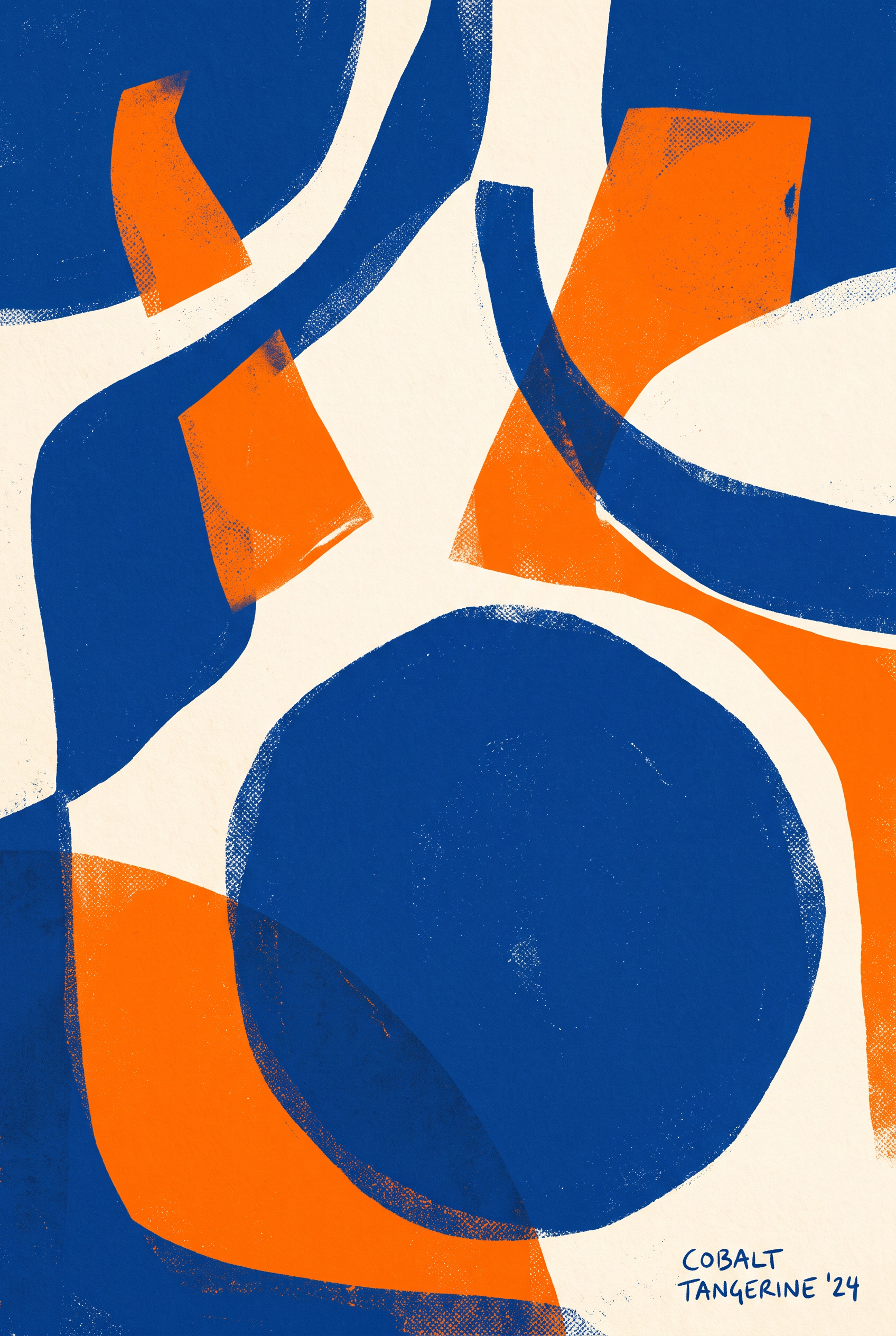 Cobalt Tangerine Interplay