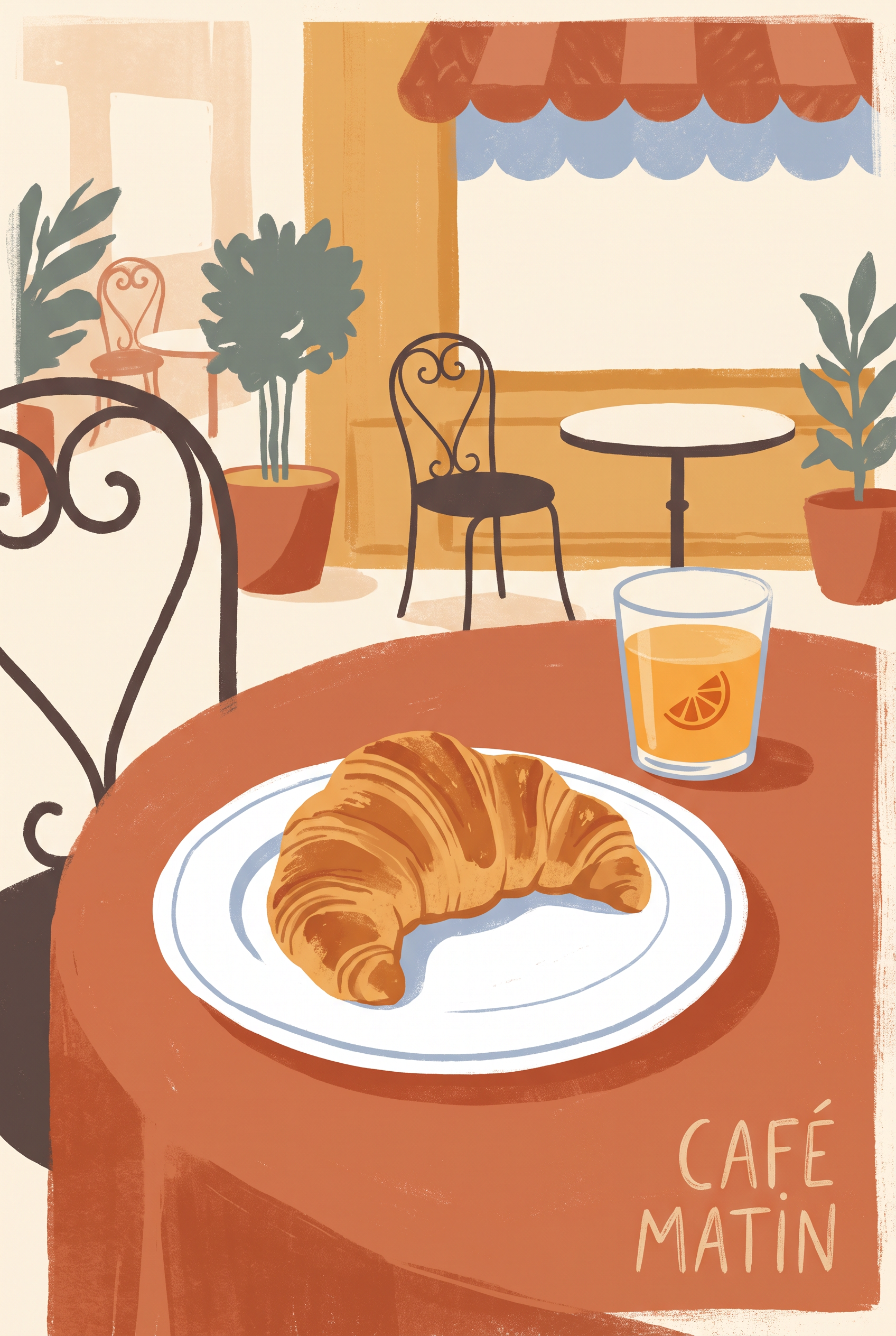 Croissant And Citrus