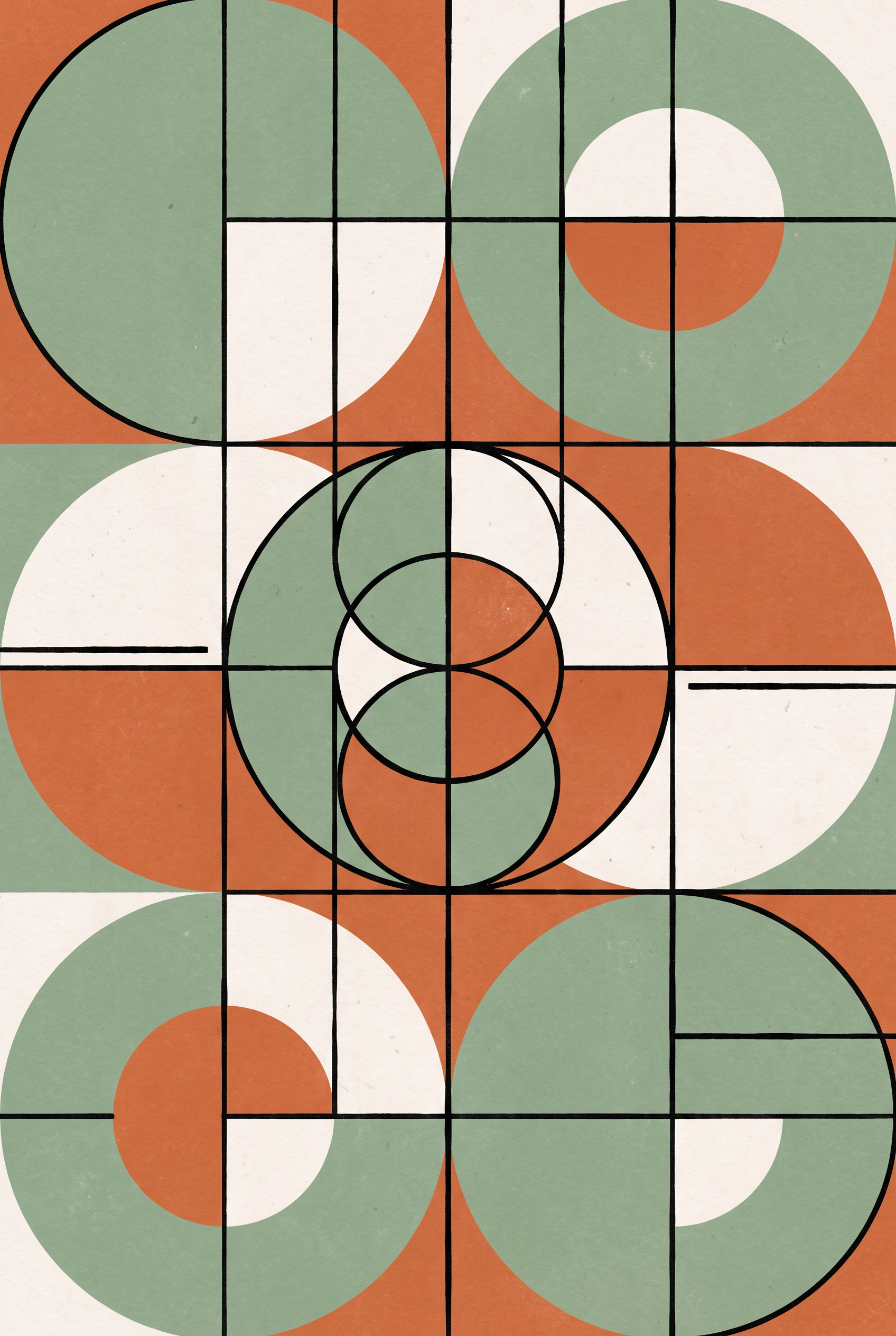Modular Circles Grid