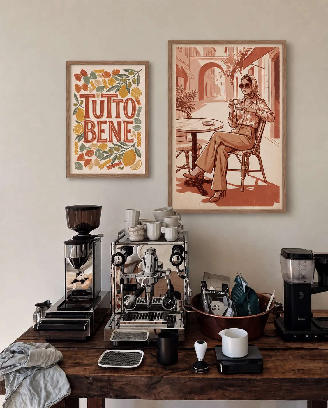Styled room with TuttoBene and SexyCoffee
