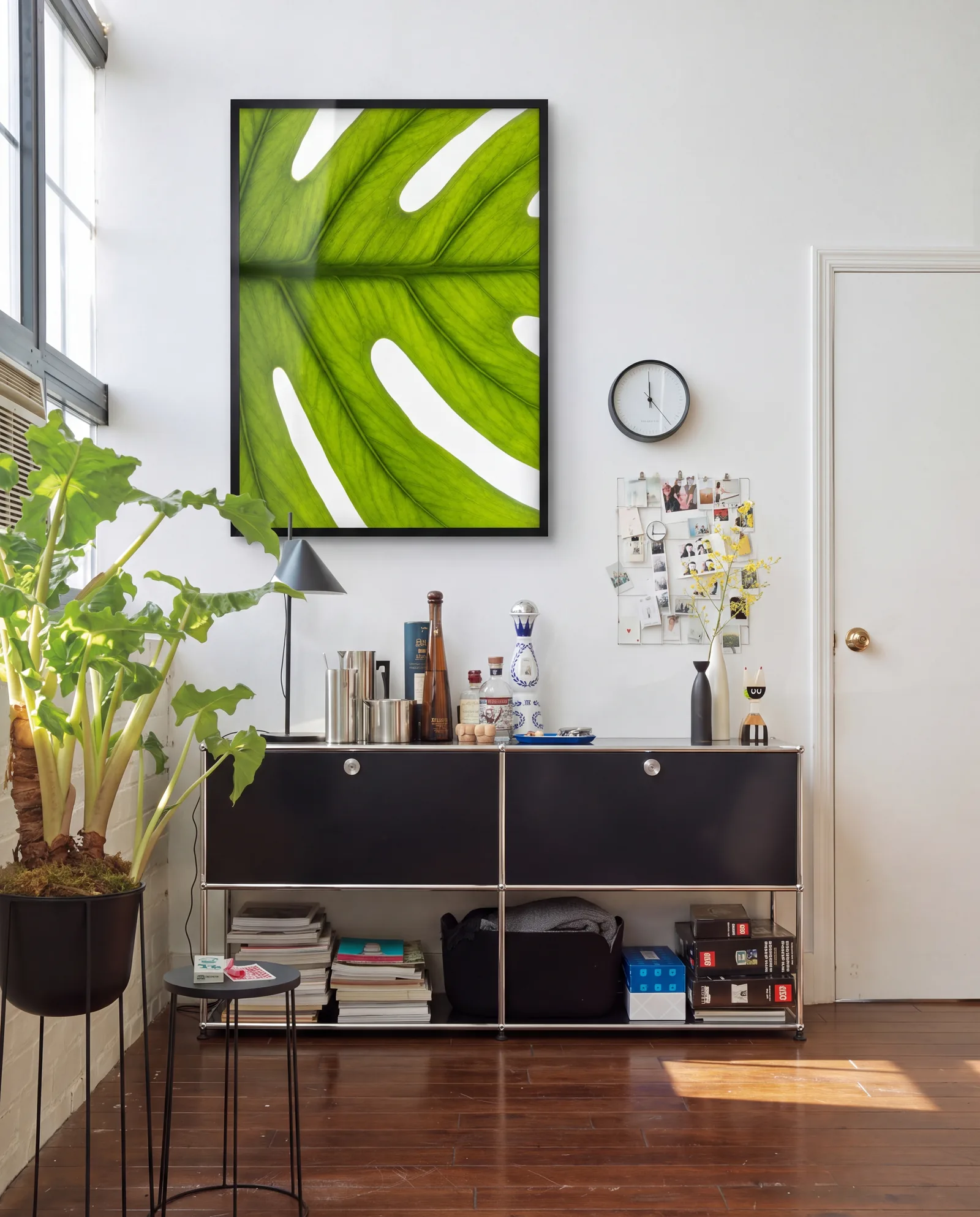 Styled room with Leaf Vein Architecture